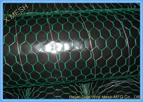 Galvanizado hexagonal / revestido de pollo de alimentación malla de alambre 0,5 mm-1,2 mm Dia de alambre