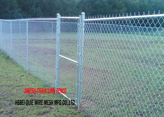 Alambre / postes de acero galvanizados sumergidos calientes de la cerca de la guía de la cerca del calibrador 11