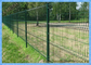 Los paneles revestidos de la cerca de la malla de alambre del Pvc, tamaño de malla de la cerca de alambre de metal 50*200m m