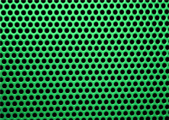 Pantalones de chapa de metal perforado con orificios redondos