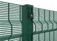 358 anti - cerca de la malla de alambre soldada con autógena de la alta seguridad de la subida galvanizada y capa del polvo