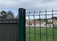 Jardín curvado capa Iso9001 de la cerca del PVC o del metal soldado con autógena del polvo pasajero