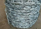 El filamento reforzado fuerte 2 4 puntos galvanizó el alambre de púas de acero