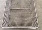 304 cestas de acero inoxidables del almacenamiento de la malla de alambre 1.6m m del rectángulo para la cocina