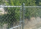 9 indicador los 5*5cm 6 pies de Diamond Chain Link Fencing Galvanized para la granja