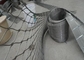 escalera inoxidable de Mesh Net With Ferrules For de la cuerda de alambre de acero 7x19