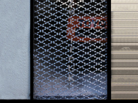 Enrejado de alambre de púas concertina serie Bto excedente militar