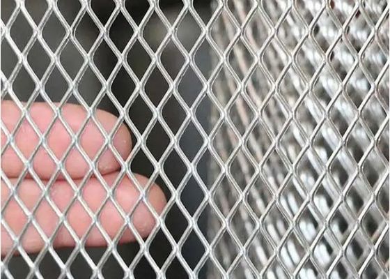 Metal ampliado de acero inoxidable Mesh Stretch Processing