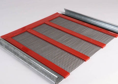 tamiz vibratorio Mesh Anti Clogging de la limpieza de uno mismo del acero de carbono 65mn