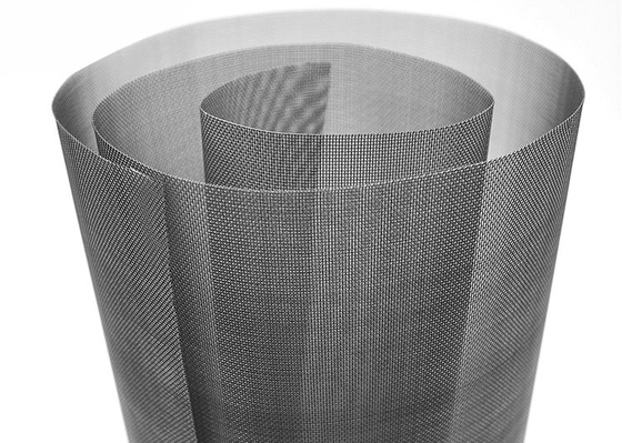 304 alambre de acero inoxidable tejido llano Mesh Net For Window Screen