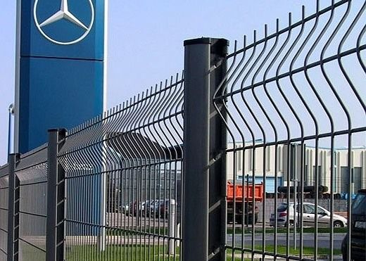 El polvo cubrió la cerca curvada soldada con autógena Panel Heavy Gauge del metal sometido a un tratamiento térmico