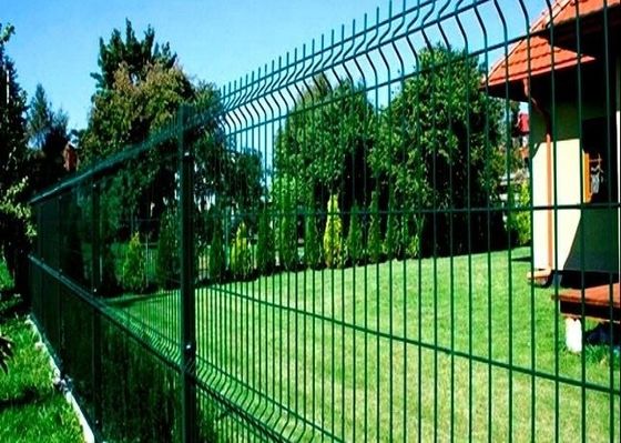 12 el indicador 3D galvanizó el alambre soldado con autógena Mesh Fence Panel los 2m los 2.5m los 2.9m