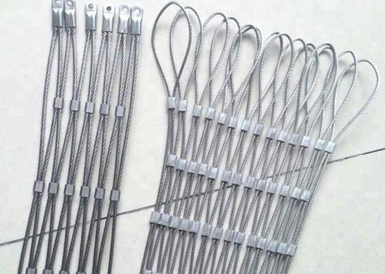 Cuerda de alambre de acero inoxidable flexible 304 316 Mesh Net For Garden Fence