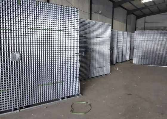Construcción 2*2 el 1/2 electro alambre soldado con autógena Mesh For Floor Heating de” X el 1/2”