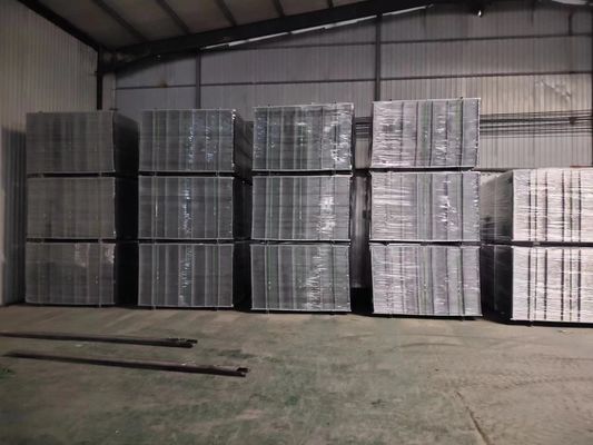 2x2 sumergido caliente galvanizó la malla de alambre soldada con autógena 6m m