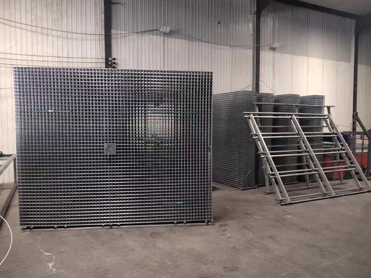 el 1m*2m galvanizaron el alambre soldado con autógena Mesh Panels Sheet alto refuerzo de 10 de x 10 cm
