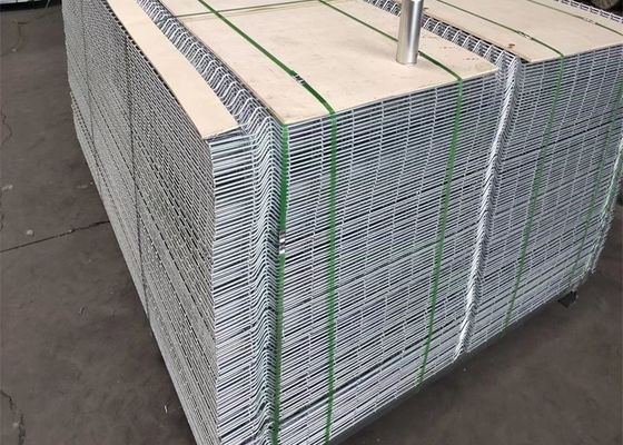 jardín curvado 3d galvanizado 50x100m m del metal que cerca resistencia a la corrosión