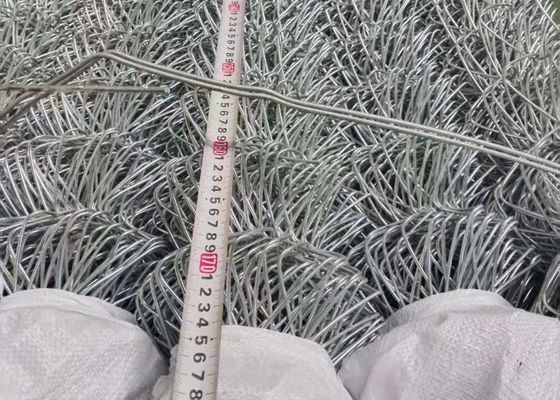 Cerca Galvanized Pvc Coated de la alambrada del indicador de Diamond Hole 8