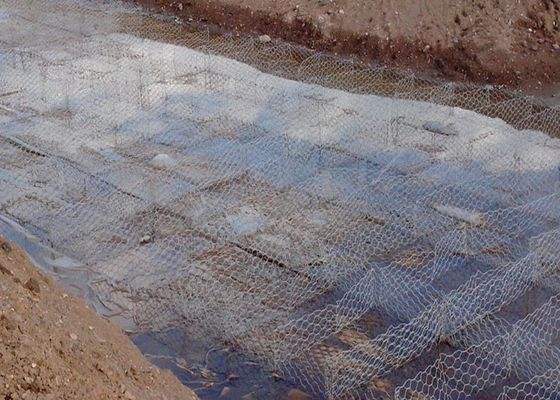 80 x 100 milímetros soldaron con autógena las cestas de Gabion/M metálico hexagonal galvanizado de la tela 3 x 1 x 1
