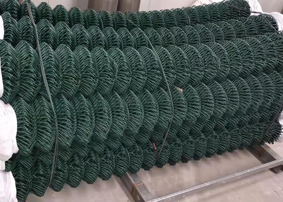 3 indicador de Diamond Cyclone Chain Wire Fencing 9 del pie