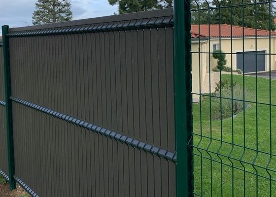 Cercas de alambre curvo de 55x200mm contemporáneas fácilmente ensambladas