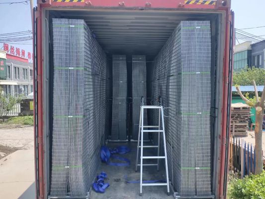Barras de acero con nervadura, malla de refuerzo galvanizada soldada en losas de hormigón
