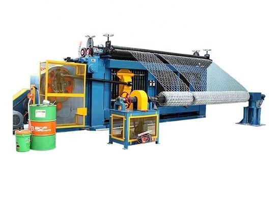 PLC control de carga pesada Gabion caja máquina para malla de alambre hexagonal