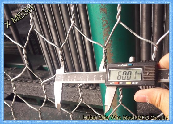 ASTM una cesta de la pared de 975 mallas de alambre, los paneles de malla de alambre de Gabion los 2m el x 1m el x 1m, los 2x1x0.5m