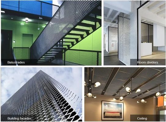 Diamante aplanado ampliado de acero inoxidable de la hoja de metal