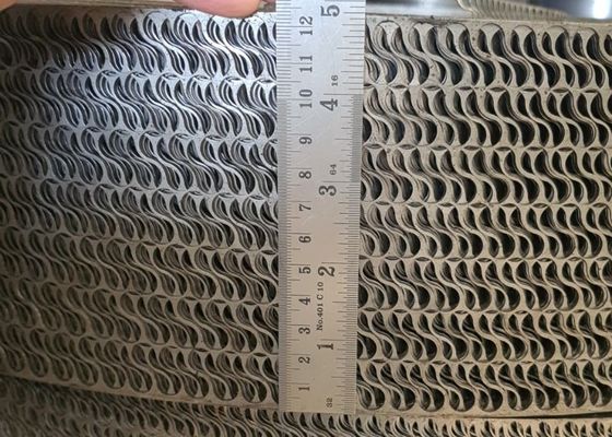 1.15mm-1.2mm espesor de malla metálica perforada banda de metal perforada para la fabricación de jaulas