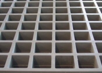 Material de grado industrial no resbaladizo, estético y respetuoso con el medio ambiente Productos de FRP Rejas de fibra de vidrio