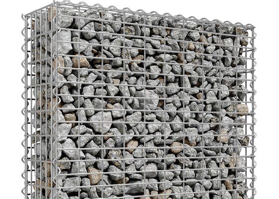 Modificado para requisitos particulares forme a Gabion soldado con autógena galvanizado sumergido caliente Mesh For Gabion Screen