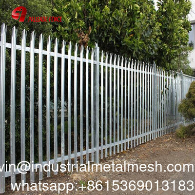Valla de Palisada de Acero Pesado para Exteriores, Valla de Seguridad para Decoraciones de Jardín