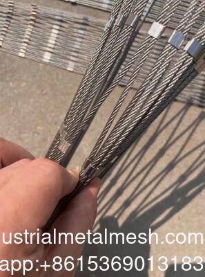 Anilla de cable de acero inoxidable tejida: Belleza y resistencia combinadas