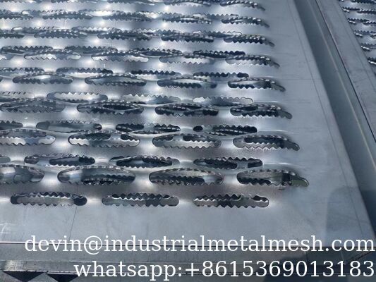 Rejilla de seguridad antideslizante de acero inoxidable con Grip Strut