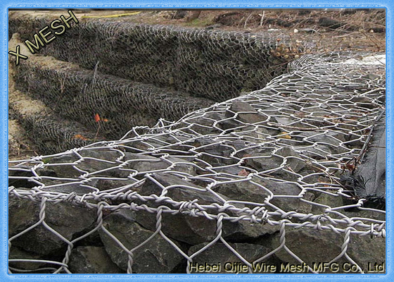 Cestas galvanizadas sumergidas calientes estándar de Gabion del colchón de ASTM A975 Reno para los proyectos del control de la erosión
