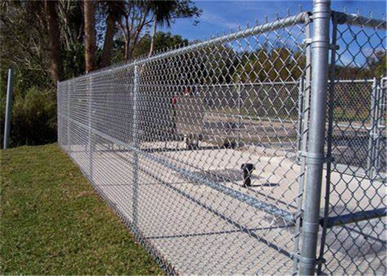 El Pvc galvanizado y negro cubrió la cerca Fabric de la alambrada del 1.8m