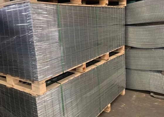 50mmx50m m de acero suaves 0.5m m galvanizaron la malla de alambre soldada con autógena