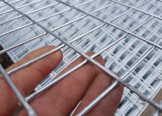 alambre galvanizado 12m m Mesh Panels de 100x100m m