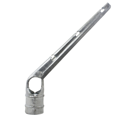 Brazos de extensión galvanizados de Fittings Barbed Wire de la cerca de la alambrada