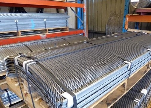 Pantalla de alambre de acero inoxidable de la cuña del SGS 321 resistentes del alambre de V Johnson Gravel Welding Panel
